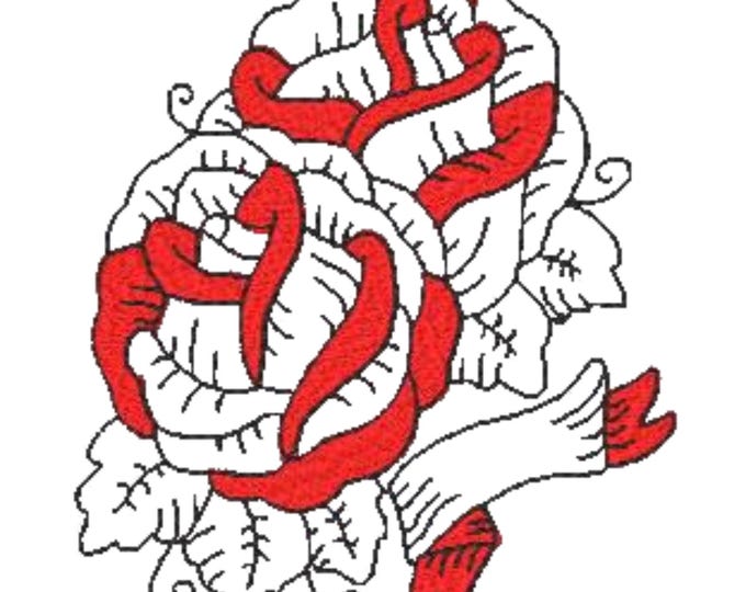 American Tattoo  (10 Machine Embroidery Designs by ATW) 4X4 Hoop