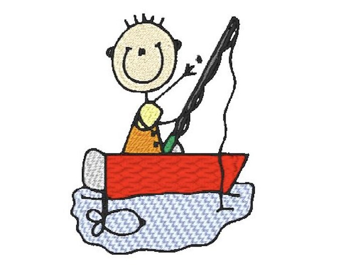 Fishing-Sticks. ( 7 Machine Embroidery Designs from ATW )