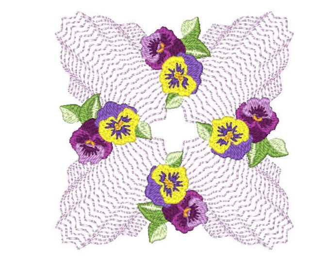 New Floral Style  Machine Embroidery Designs