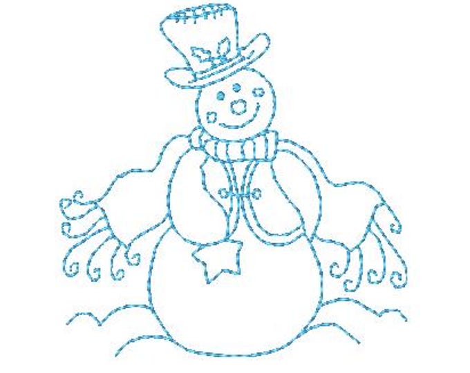 Snowmen-and-Angels-Redwork-2 ( 5 Machine Embroidery Designs from ATW ) XYZ17K