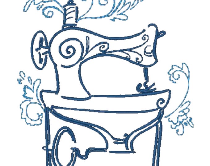 Decorative Sewing Machines ( 10 Machine Embroidery Designs by ATW)  4X4 Hoop
