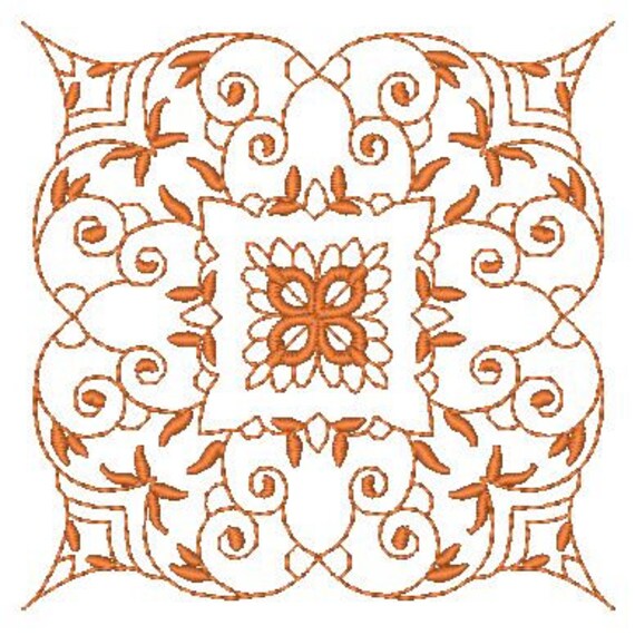 Quilt Treasures 10 Machine Embroidery Designs Etsy