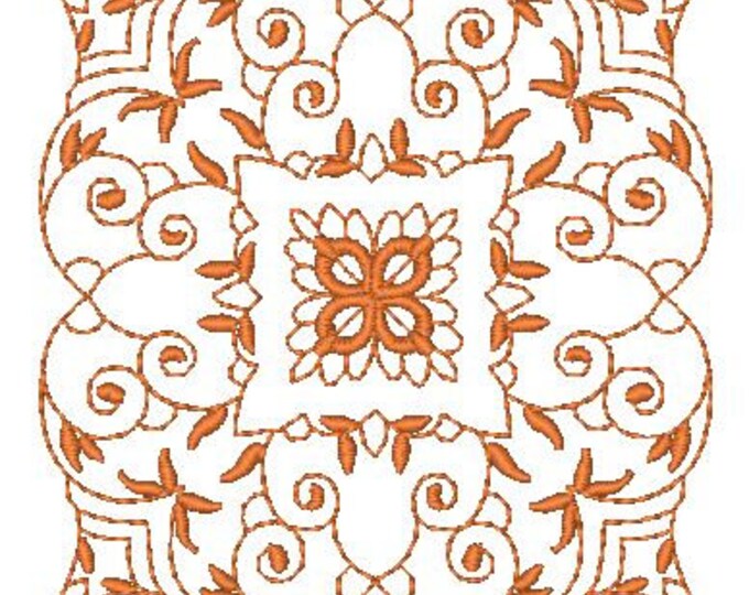 Quilt Treasures  10 Machine Embroidery Designs