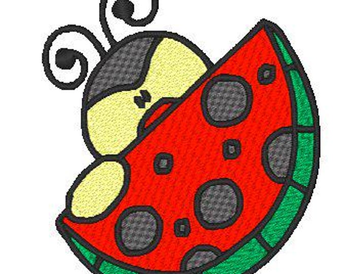 Garden-Lady-Bug-Peekers ( 7 Machine Embroidery Designs from ATW ) XYZ17D
