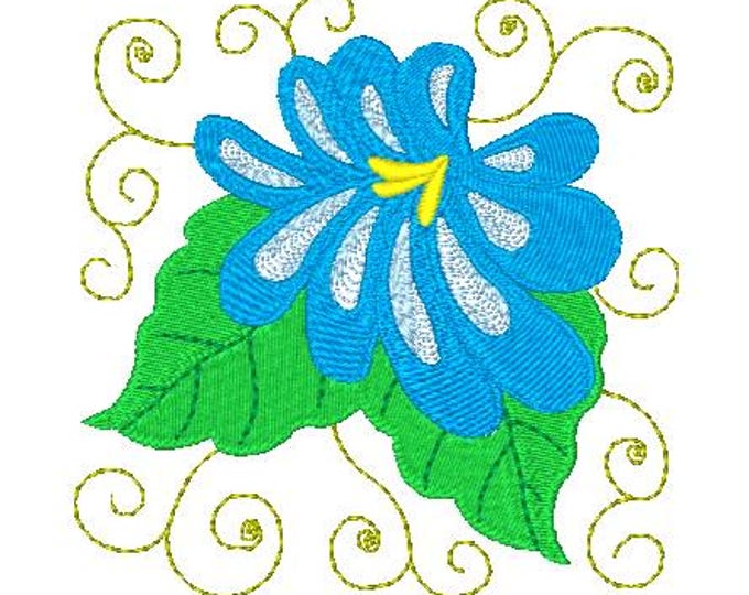 Frizzy-Flowers ( 10 Machine Embroidery Designs from ATW )
