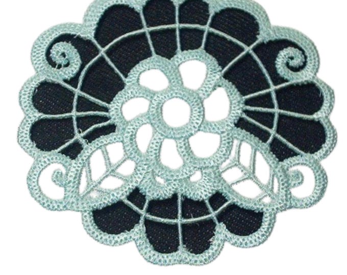 Cutwork Flowers and Ornaments  ( 10 Machine Embroidery Designs by ATW) 4X4 Hoop