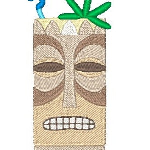 Tiki Drinks   Machine Embroidery Designs