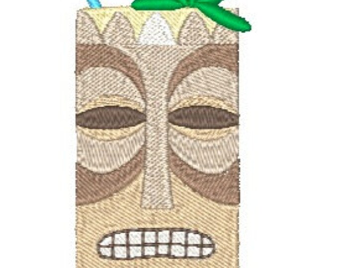 Tiki Drinks   Machine Embroidery Designs