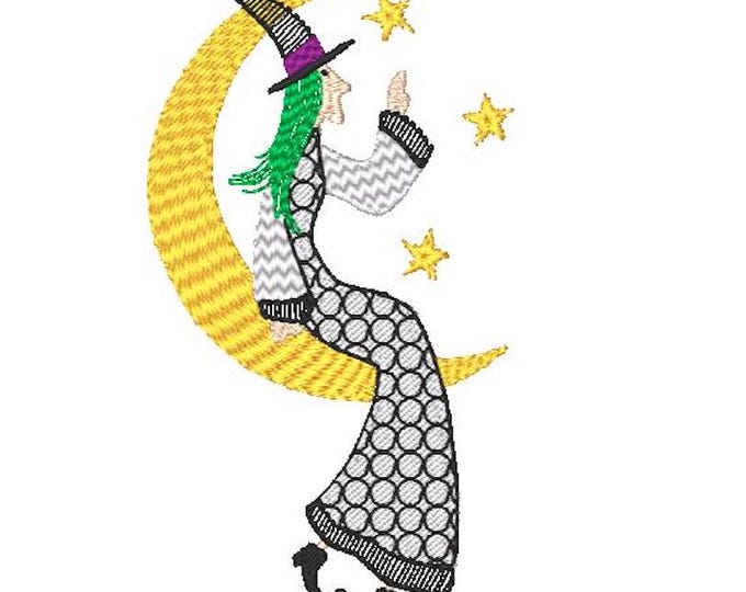 Witchy ( 10 Machine Embroidery Designs from ATW ) 5X7 Hoop
