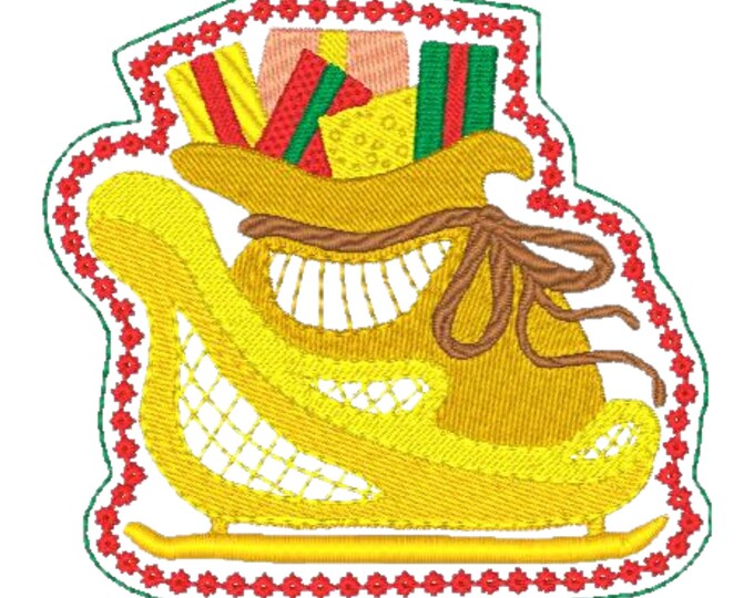 Holiday Decorations 10 Machine Embroidery Designs   4X4 Hoop Christmas Instant Download