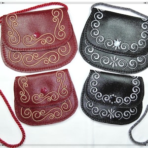 Vielseitige ITH Embroidery Geldbörse Projekte - Herunterladbare Maschinendesigns - 2 einzigartige Stile in 2 Größen