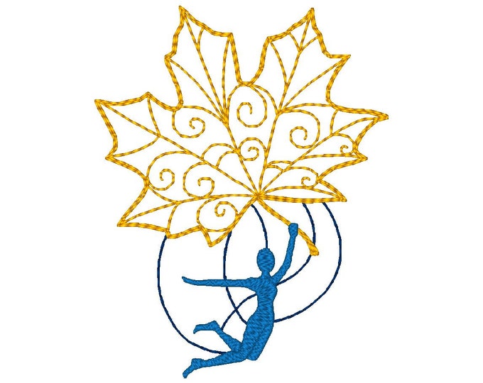 Falling Leaves  20 Machine Embroidery Designs