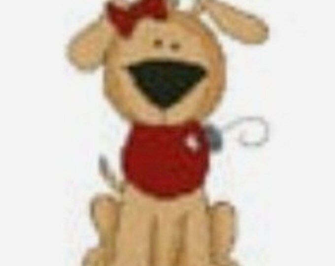 Christmas Pooches Cross StitchMachine Embroidery Designs