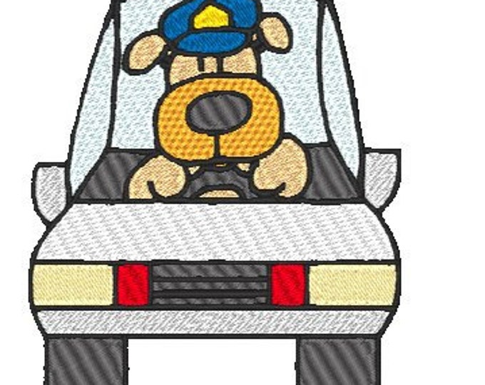 Police Dogs  Machine Embroidery Designs