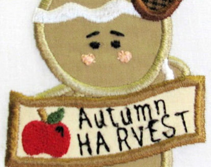Fall Ginger Machine Embroidery Designs