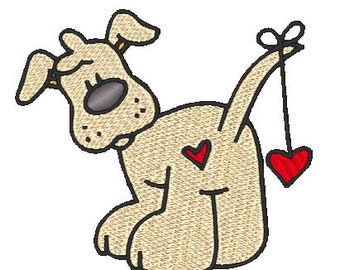 Puppy Love  Machine Embroidery Designs