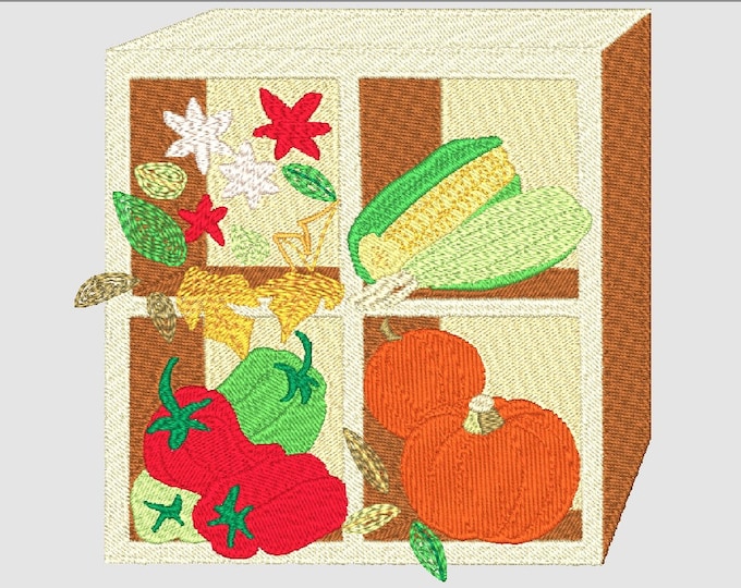 Fall Time Machine Embroidery Designs