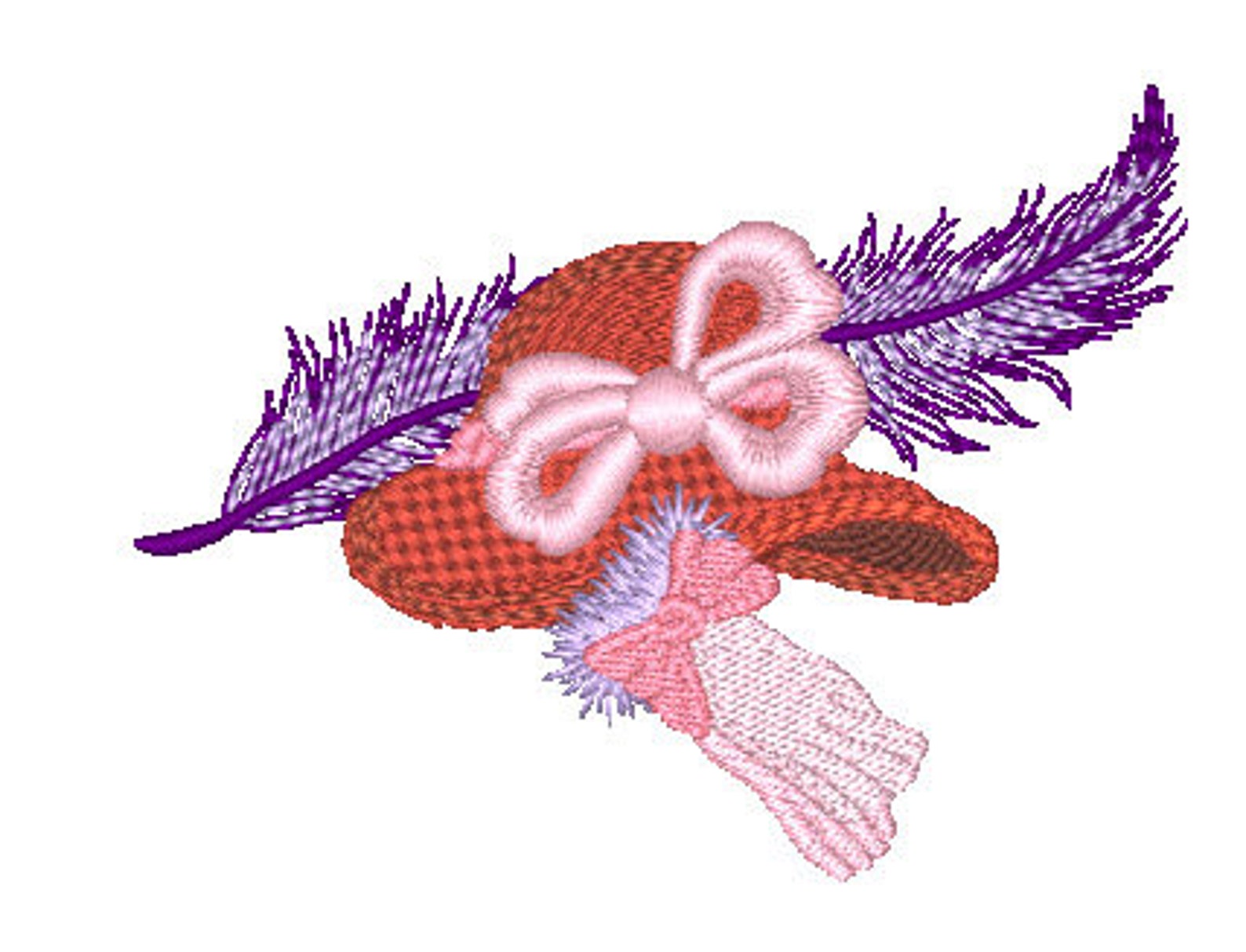 Red Hat Machine Embroidery Designs Etsy