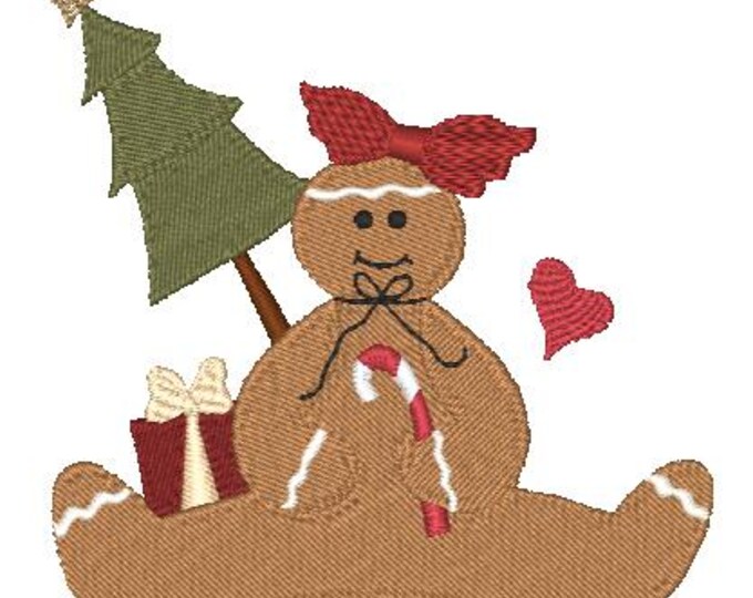 GingerFolk  ( 19 Machine Embroidery Designs from ATW )