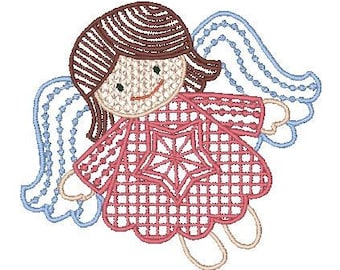 FSL Angels MultiColor Machine Embroidery Designs