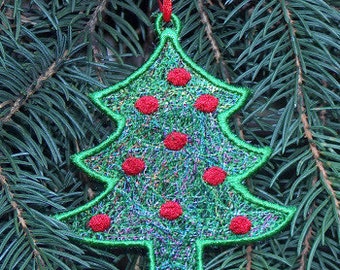 FSL Christmas Threadies Ornaments Machine Embroidery Designs