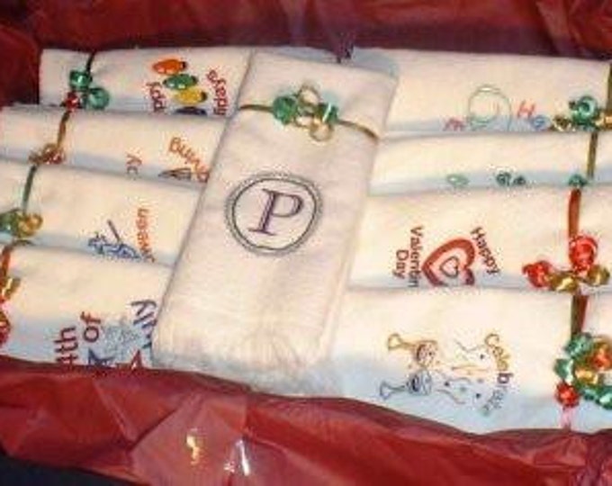 Holiday Gift Towel Set  ( 164 Designs) Patriotic 10501