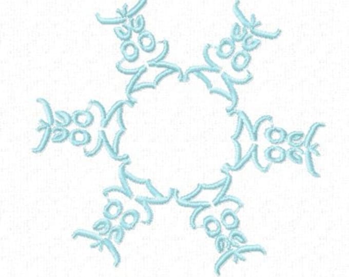 Holiday Flakes  15 Machine Embroidery Designs