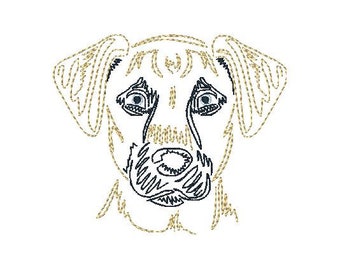 Zig Zag Dog Breeds-4  Machine Embroidery Designs