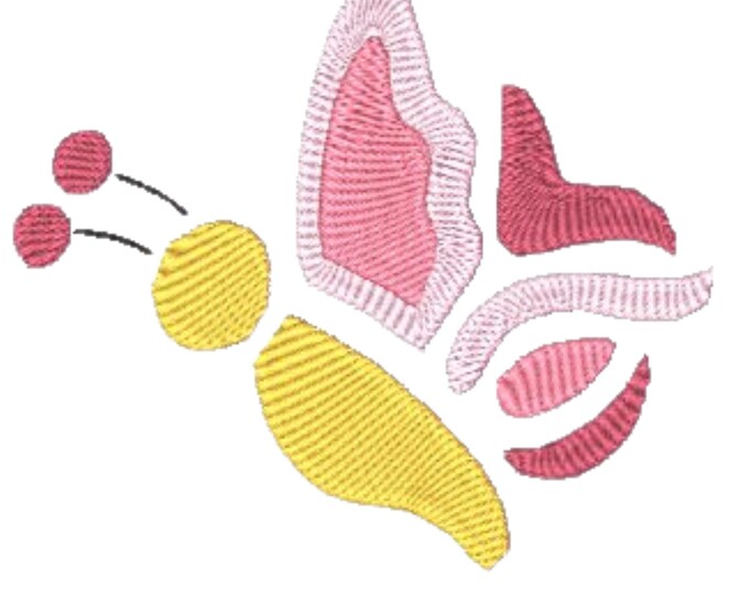 Artful Butterflies ( 10 Machine Embroidery Designs by ATW)  4X4 Hoop