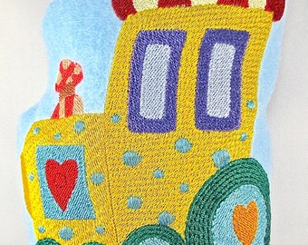 Fuzzy Friends Zoo Train In The Hoop Projects   Machine Embroidery Designs