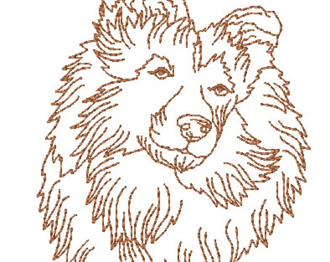 Shelties Dogs  10 Machine Embroidery Designs
