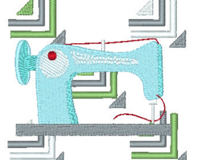 Retro Sewing   Machine Embroidery Designs