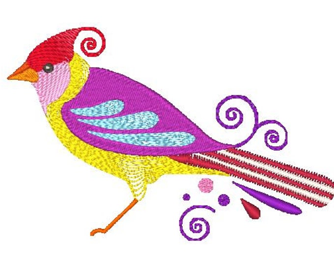 Exotic Birds-2   Machine Embroidery Designs