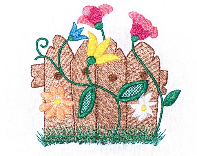 Garden Life 5x7  Machine Embroidery Designs
