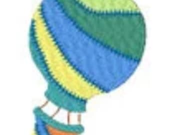 Hot Air Ballon  Machine Embroidery Designs