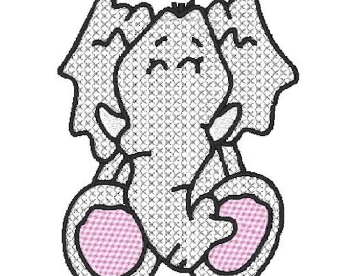 Edward-the-Elephant ( 7 Machine Embroidery Designs from ATW )  XYZ17C