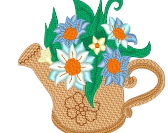 Regaderas 10 diseños de bordado a máquina 5x7 bastidor Descarga digital