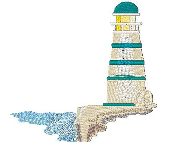 Lighthouses  7 Machine Embroidery Designs