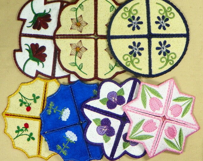 ITH Drink Markers 7 In The Hoop Machine Embroidery Designs