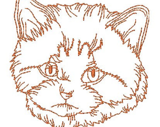 Ragamuffin Cats  Machine Embroidery Designs