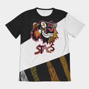 Animal Instinct T Shirt Made to Match Air Jordan 3 & Nike Air Max Leopard print  Shoes by STACS