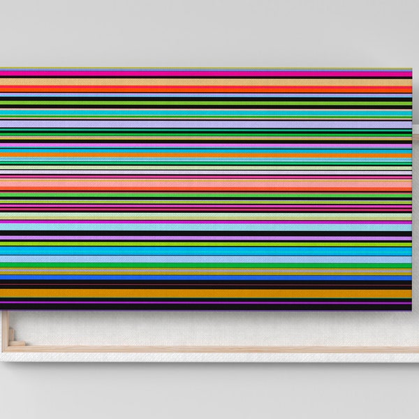 Striped Wall Art - Etsy