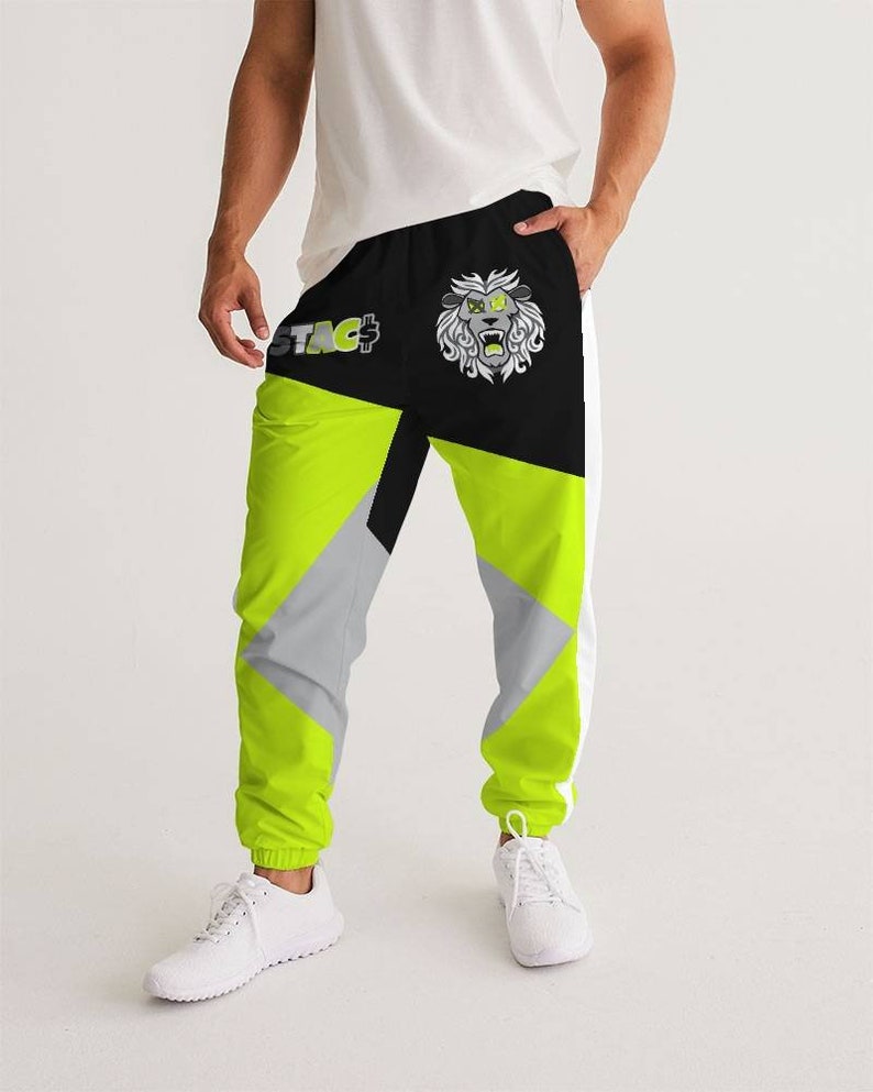 neon jogging bottoms