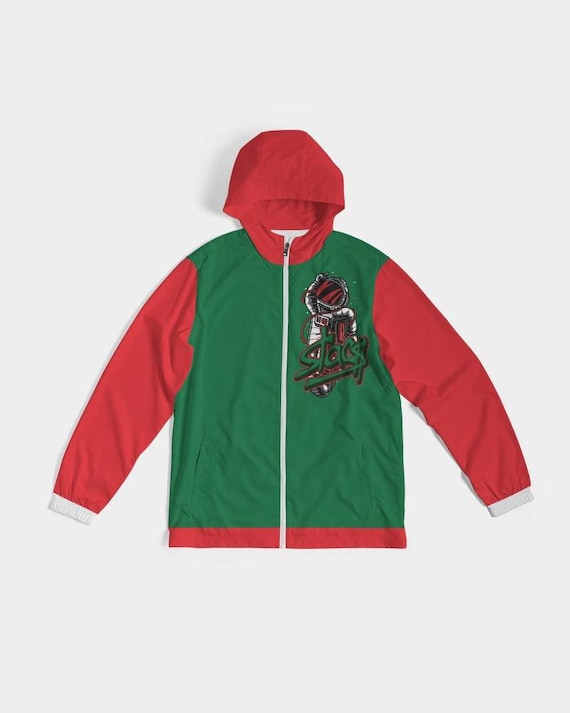 Jordan 6 Gatorade Jacket Green and Orange Jordan Gatorade Windbreaker Gatorade Jordan Jacket With Hood by STACS Etsy Canada