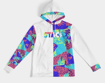 Sudadera con capucha a juego con Jordan Bel Air 5 / Retro Air Jordan 5 Fresh Prince Hoodie by STACS / Vintage, Retro Pop, Funk, Saved By The Bell Design