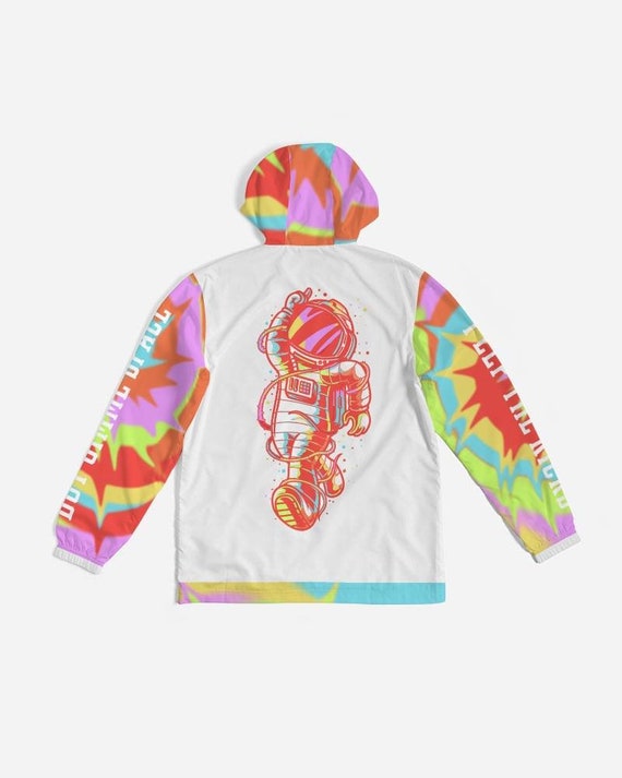 nike tie dye windbreaker