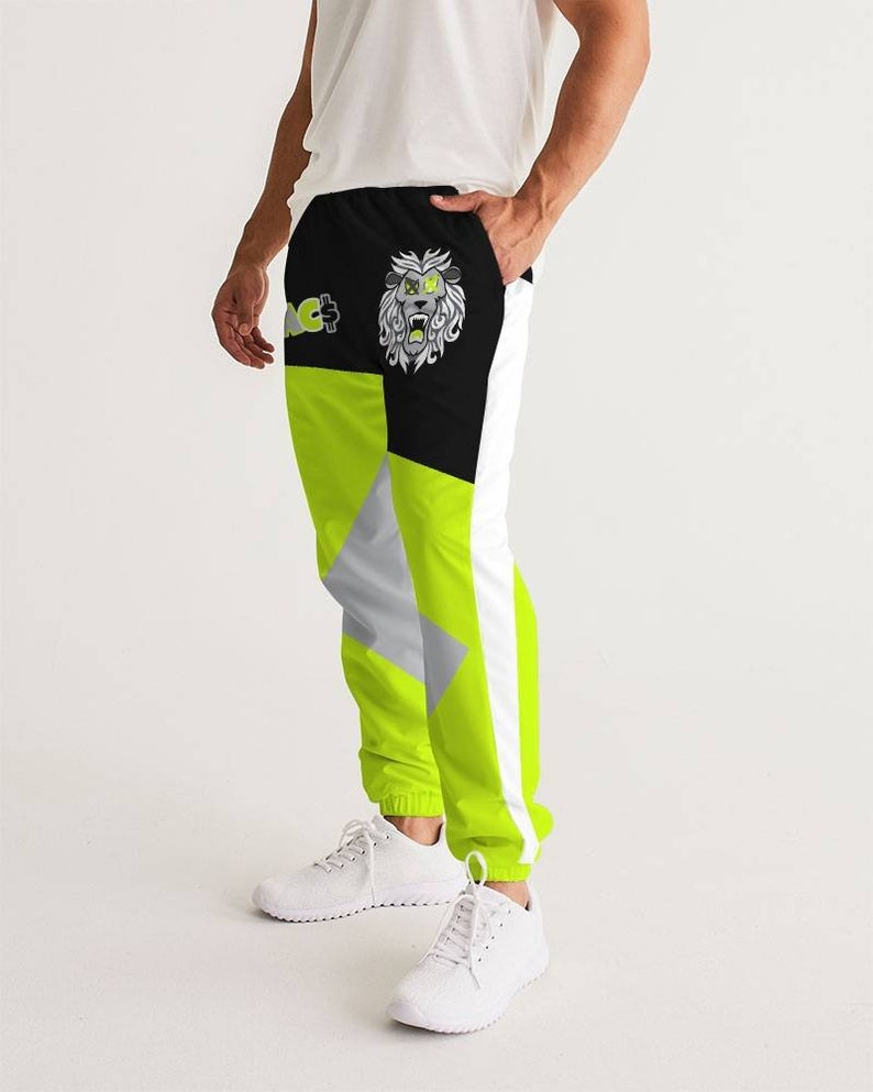 neon jogging bottoms
