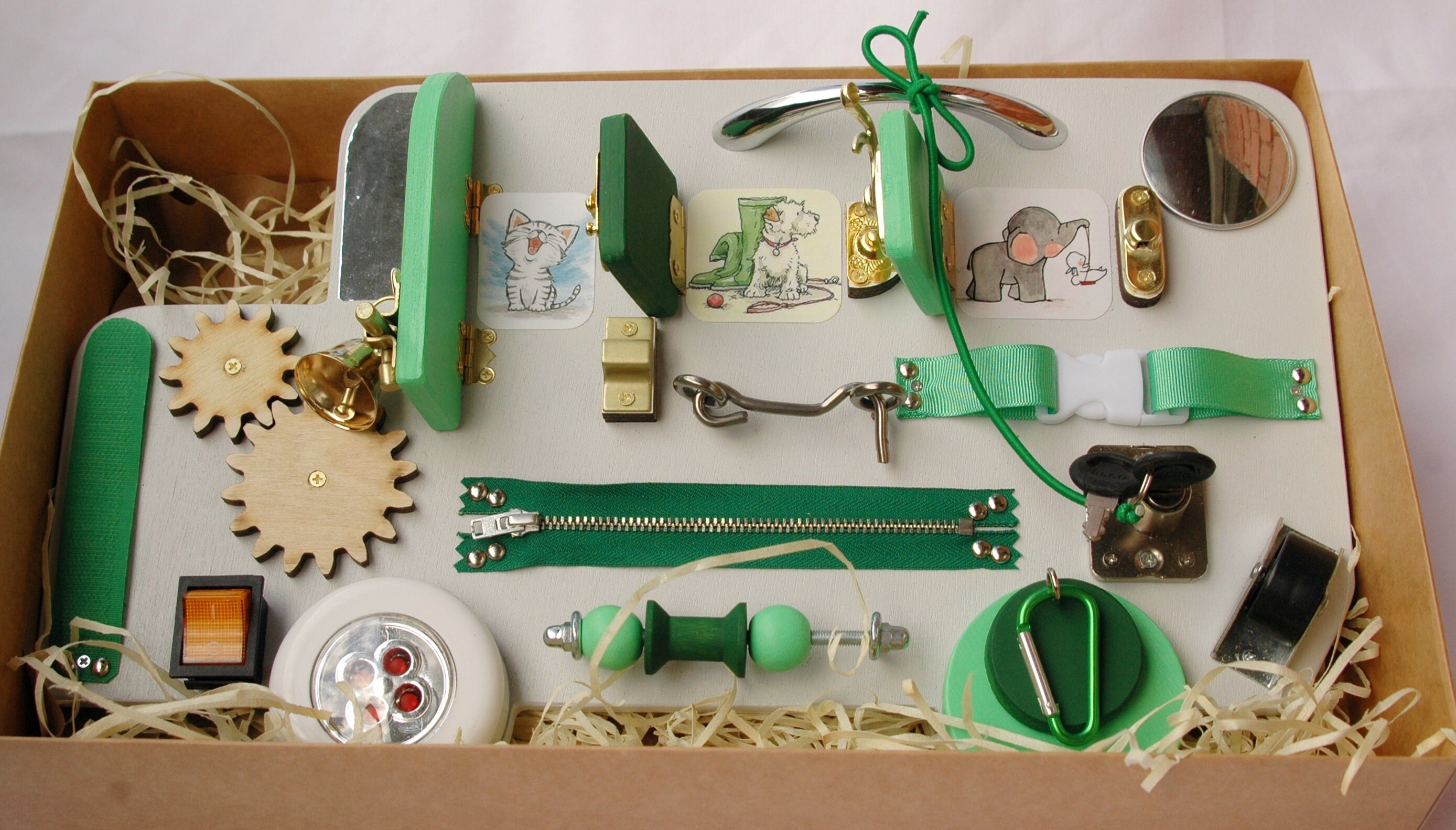 Toy for Travel Activity Board Toy for Trip Toddler Busy Etsy UK