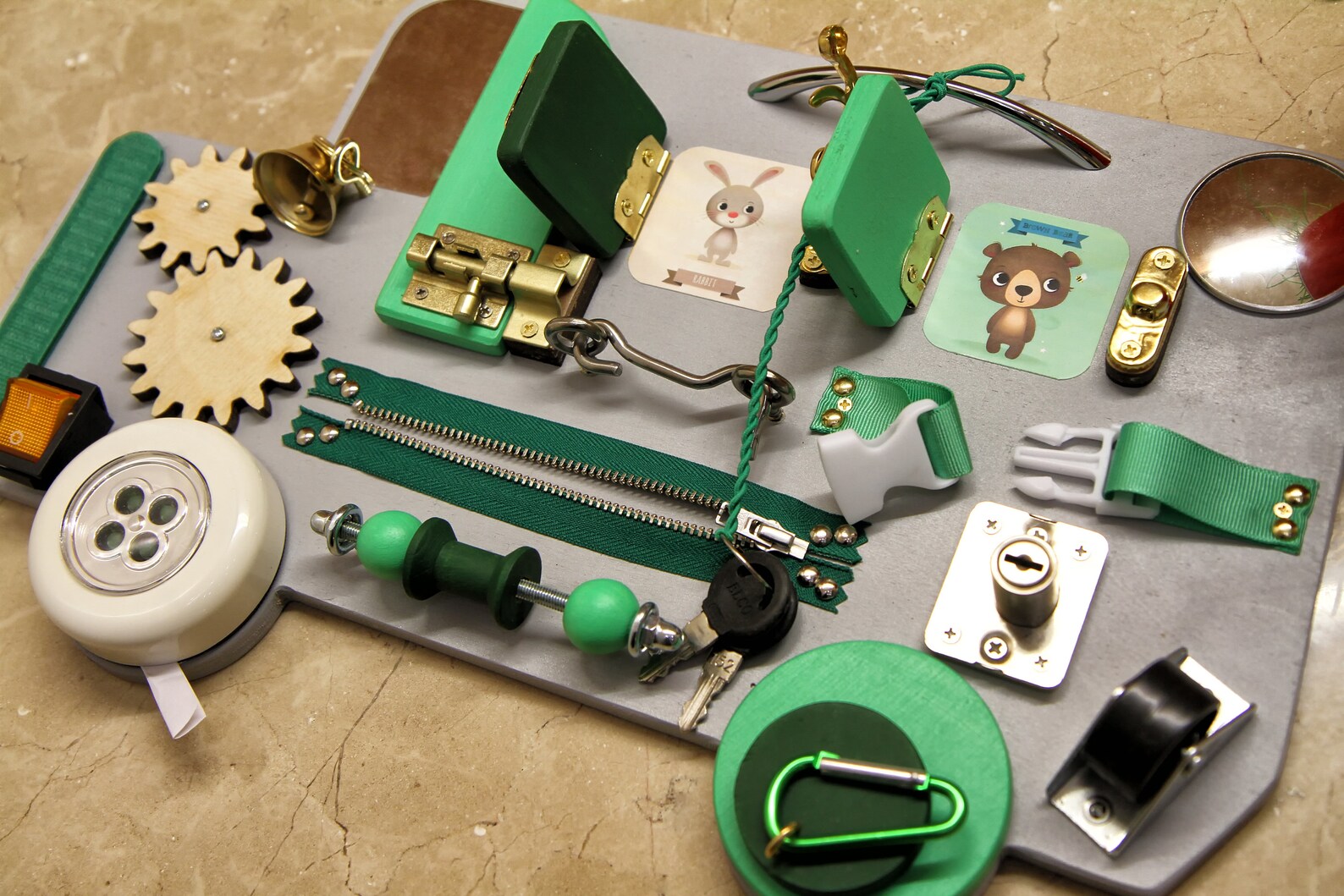 Toy for Travel Activity Board Toy for Trip Toddler Busy Etsy UK