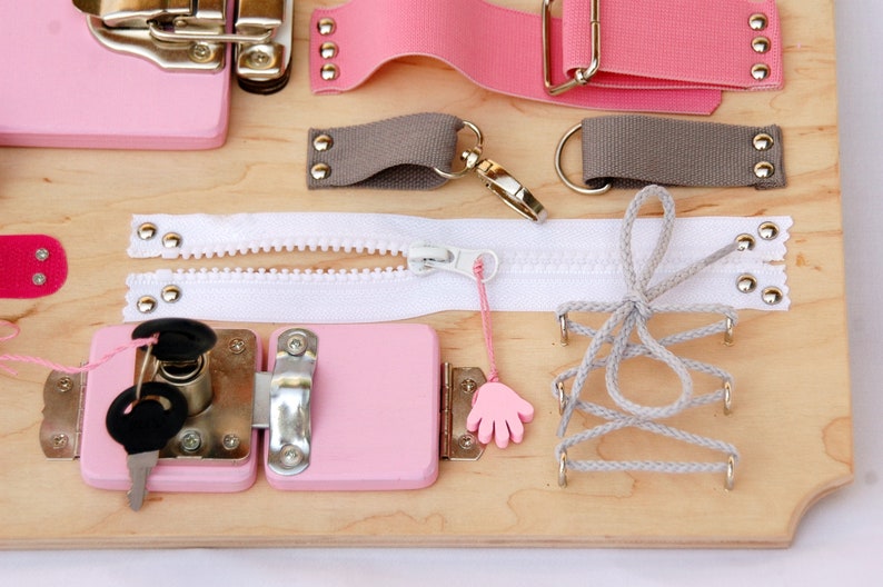 Gift for 2 Year Old Girl Busy Board for Toddler Montessori Etsy